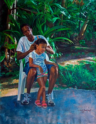 Grandfather and Child by Colin Bootman